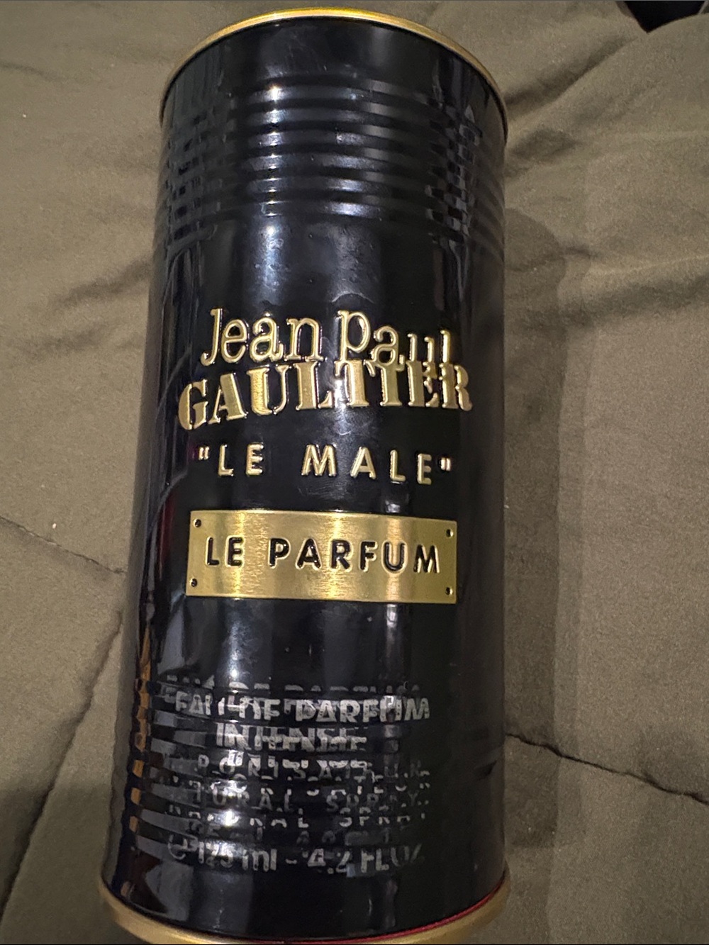 Jean Paul Gaultier Black & Gold Le Parfum Collector Tin